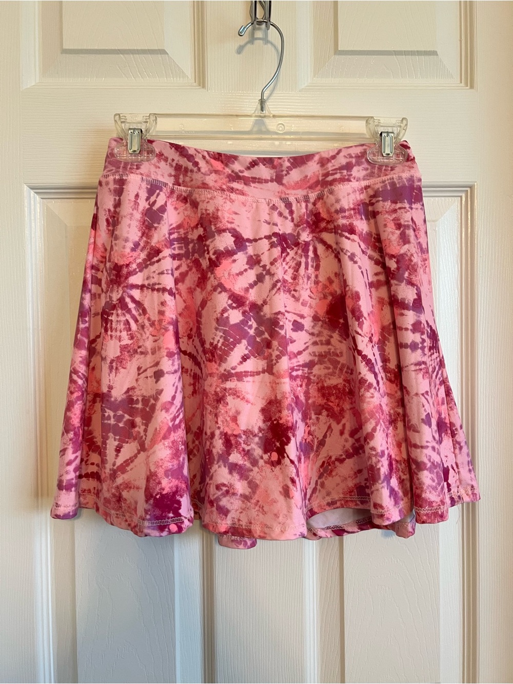Girl’s sz 12 Pink Tie-Dye Skater Skirt